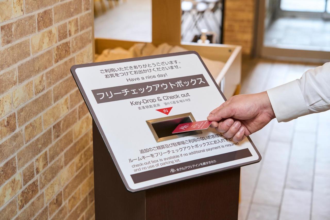 Hotel Axia Inn Sapporo Susukino Eksteriør billede