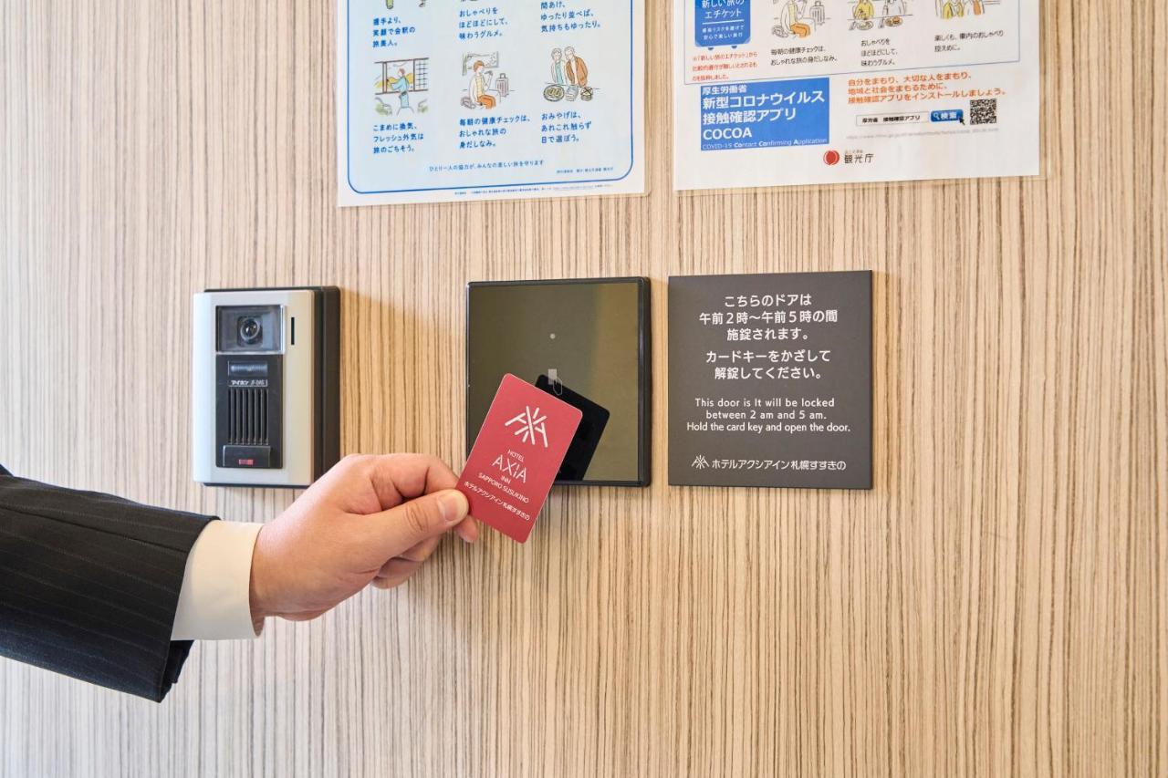 Hotel Axia Inn Sapporo Susukino Eksteriør billede