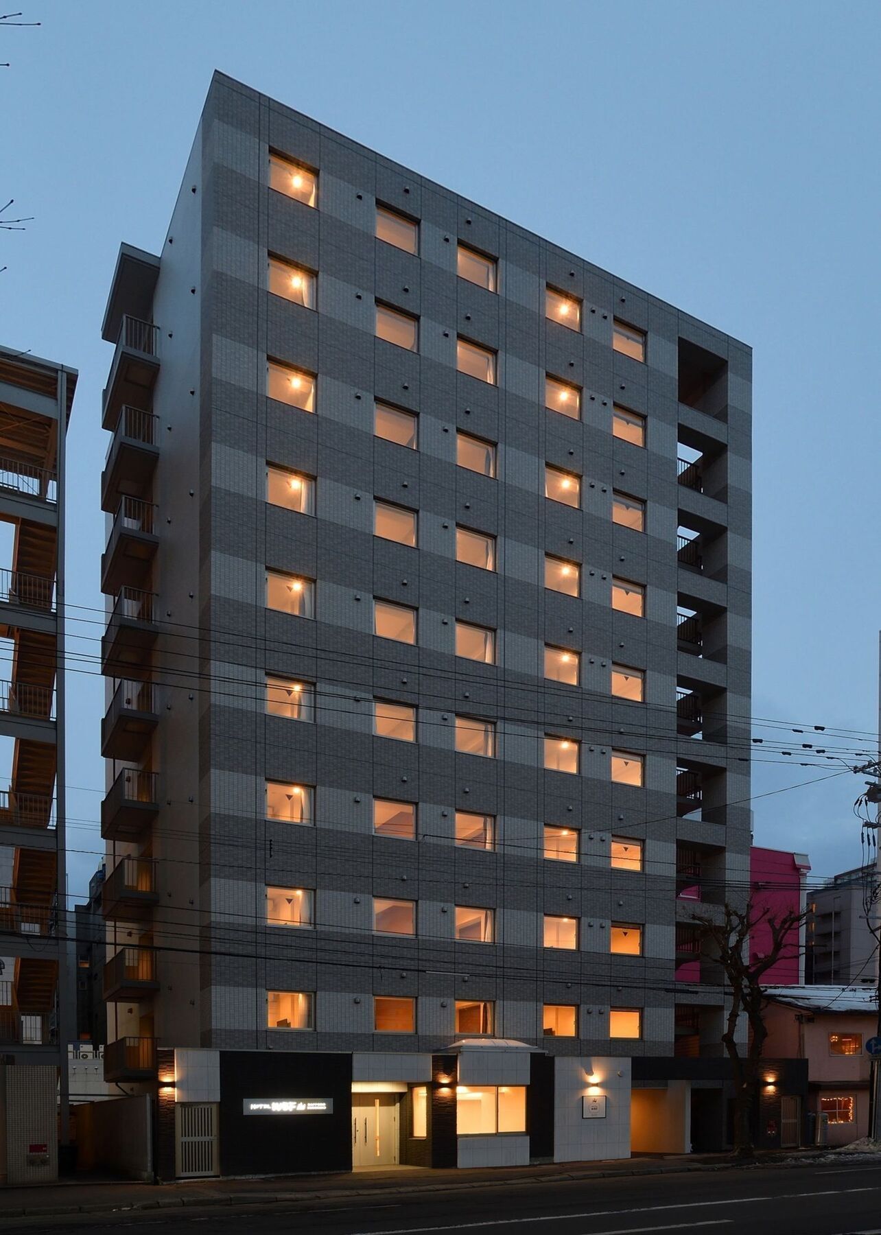 Hotel Axia Inn Sapporo Susukino Eksteriør billede